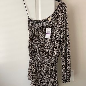 MICHAEL Michael Kors One Shoulder Top Sz XXL NWT
